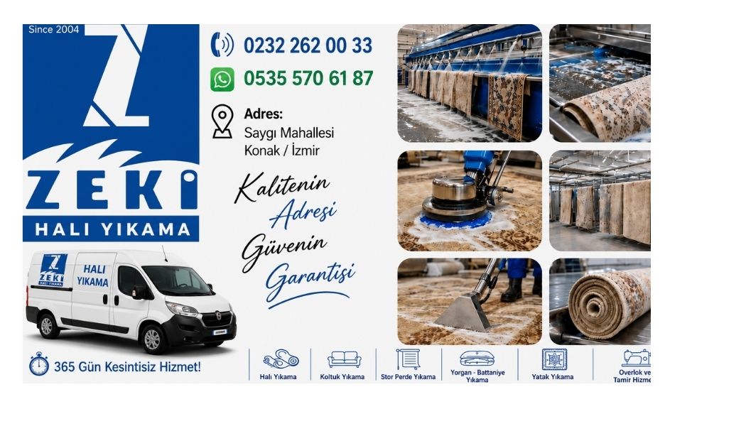 . Konak Saygı Reis Mahallesi Halı Yıkama Hizmetleri